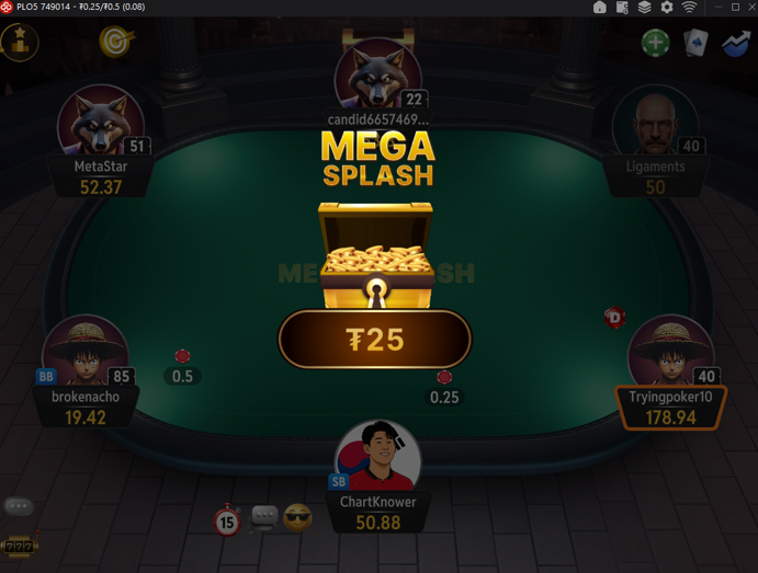 CoinPoker Splash Pot